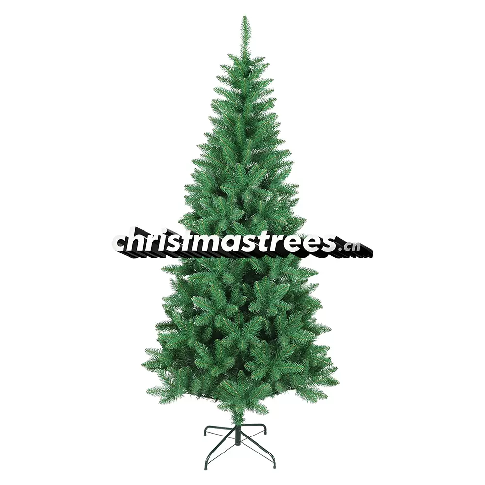 Full Unlit Artificial Spruce Christmas Tree, Thick Green Branches, Classic Home Decor C005