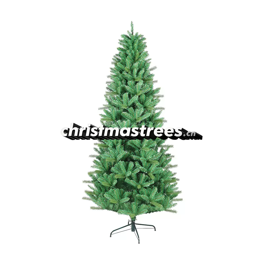 Full Unlit Artificial Spruce Christmas Tree, Natural Green Evergreen, Classic Home Decor C011