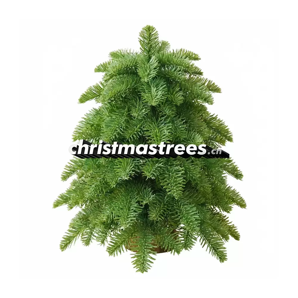 Full Mini Spruce Christmas Tree, Unlit Lush Green Tabletop Evergreen for Holiday Decor D021