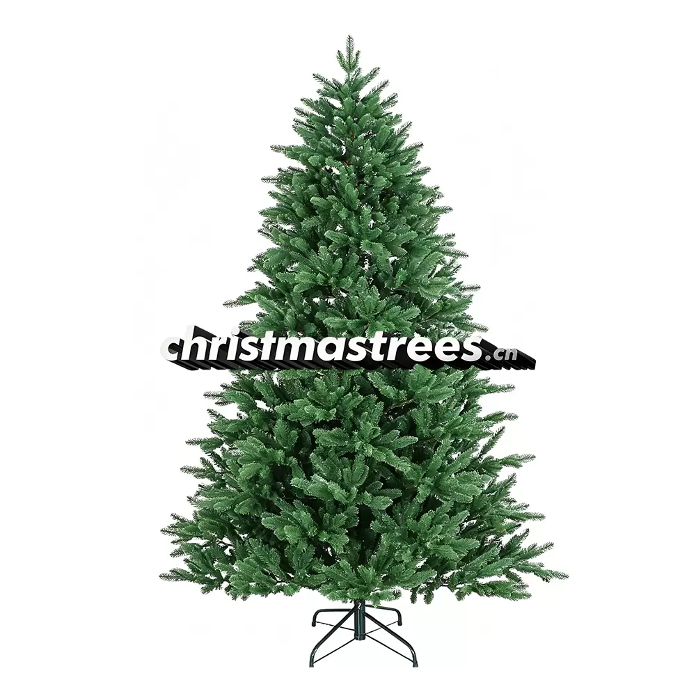 Slim Green Artificial Fir Christmas Tree, PE Branches, Corner & Minimalist Home Decor P010
