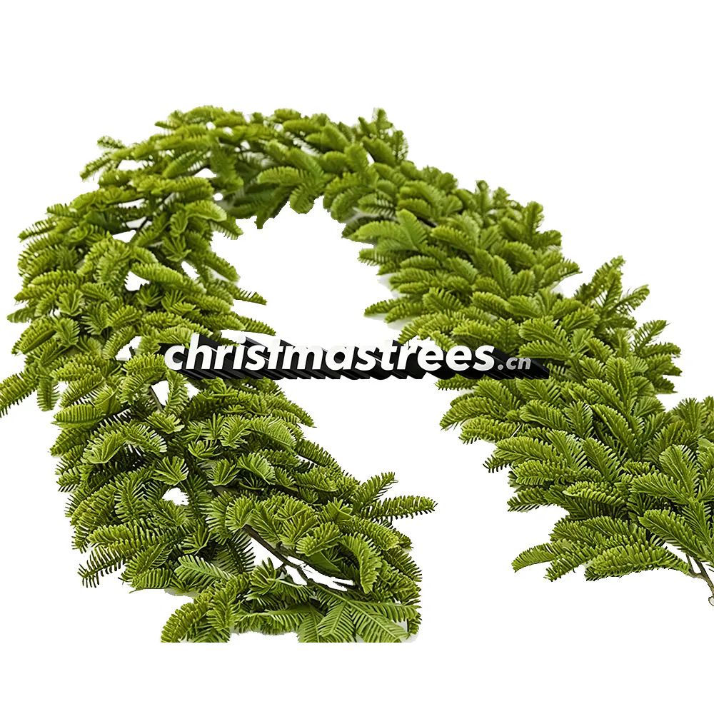 Full Thick Pine Christmas Garland, Dense Greenery for Holiday Mantel Decor G089